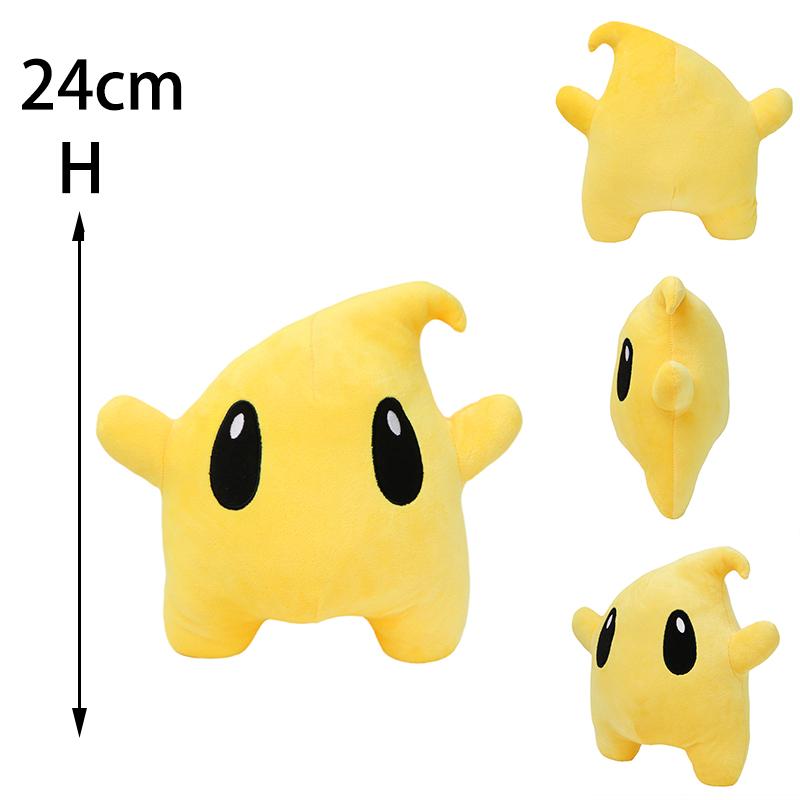 5-30cm Super Mario Bros Plush Toy Super Stars Tiny Spot Stuffed Soft Doll With Letter Embroidery Pattern Kawaii Birthday Gift