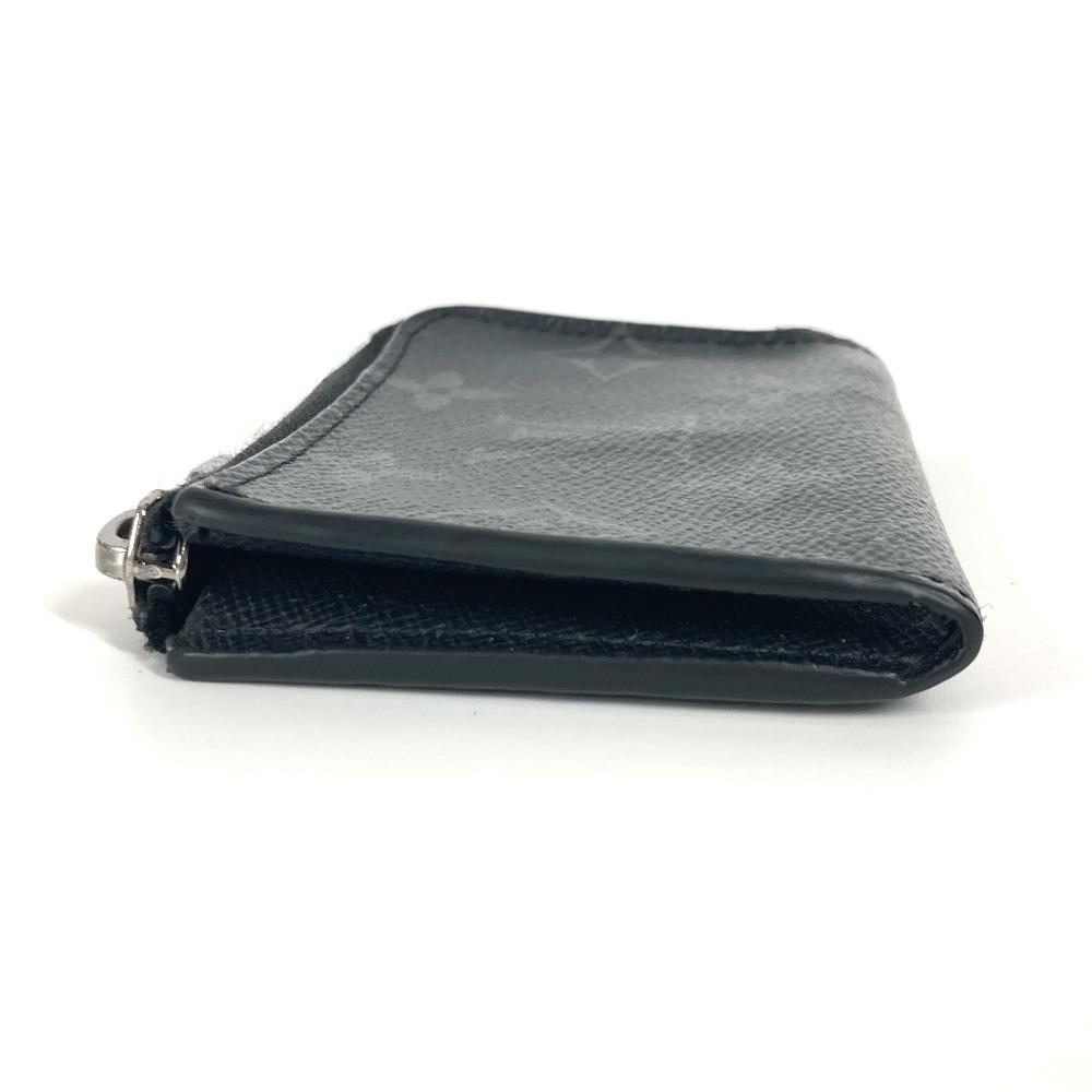 Louis Vuitton M63536 MonogramEclipse Portemone Jules Wallet Coin Case Coin Purse