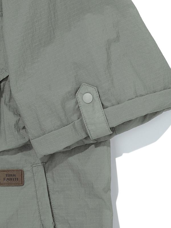 Bbc Earth [Carter Iii] W Utility Short Sleeve Jacket_Olive