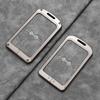 For BYD Formula Leopard 5 8 3 Ti3 Car Key Case Zinc Alloy Leather Key Shell Fob Cover Protection Keychain Holder Car Accessories