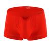 Men's Nylon Mesh Breathable Mid-Waist Boxer Briefs, Japanese Style