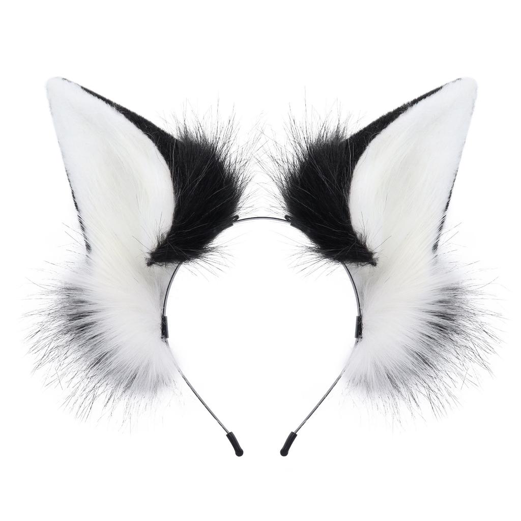 Plush Cat Lady Beast Ear Headband Cat Ears Cos Halloween Dance Fox Ears Headgear Accessories