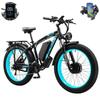 KETELES K800 48V 23Ah Battery,26-inch Off-road Fat Tire Electric Mountain Bike,dual High-power Motors,hydraulic Disc Brakes.