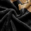 1pc Flannel Blanket, Cartoon French-Style Fries Design for Potato Lovers, Soft Warm Cozy Sofa Bed Office Throw, Small Blanket