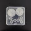 Breast Pump Replacement Parts: M5 Duckbill Valve, Silicone Diaphragm, 24mm Double Layer Flange