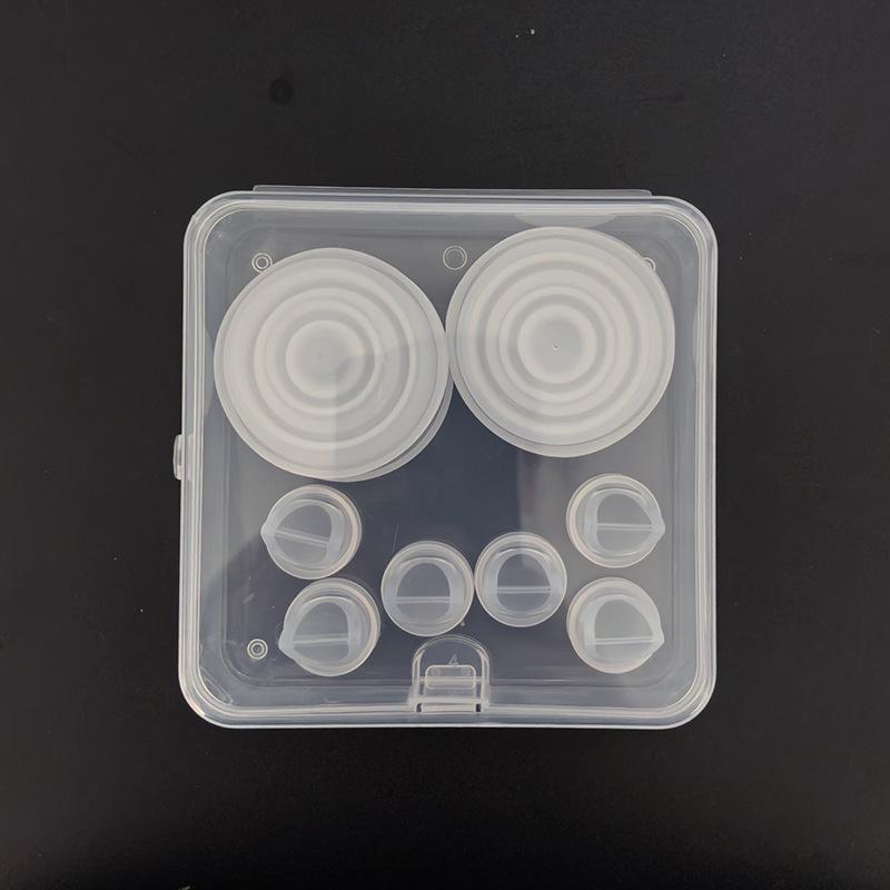 Breast Pump Replacement Parts: M5 Duckbill Valve, Silicone Diaphragm, 24mm Double Layer Flange
