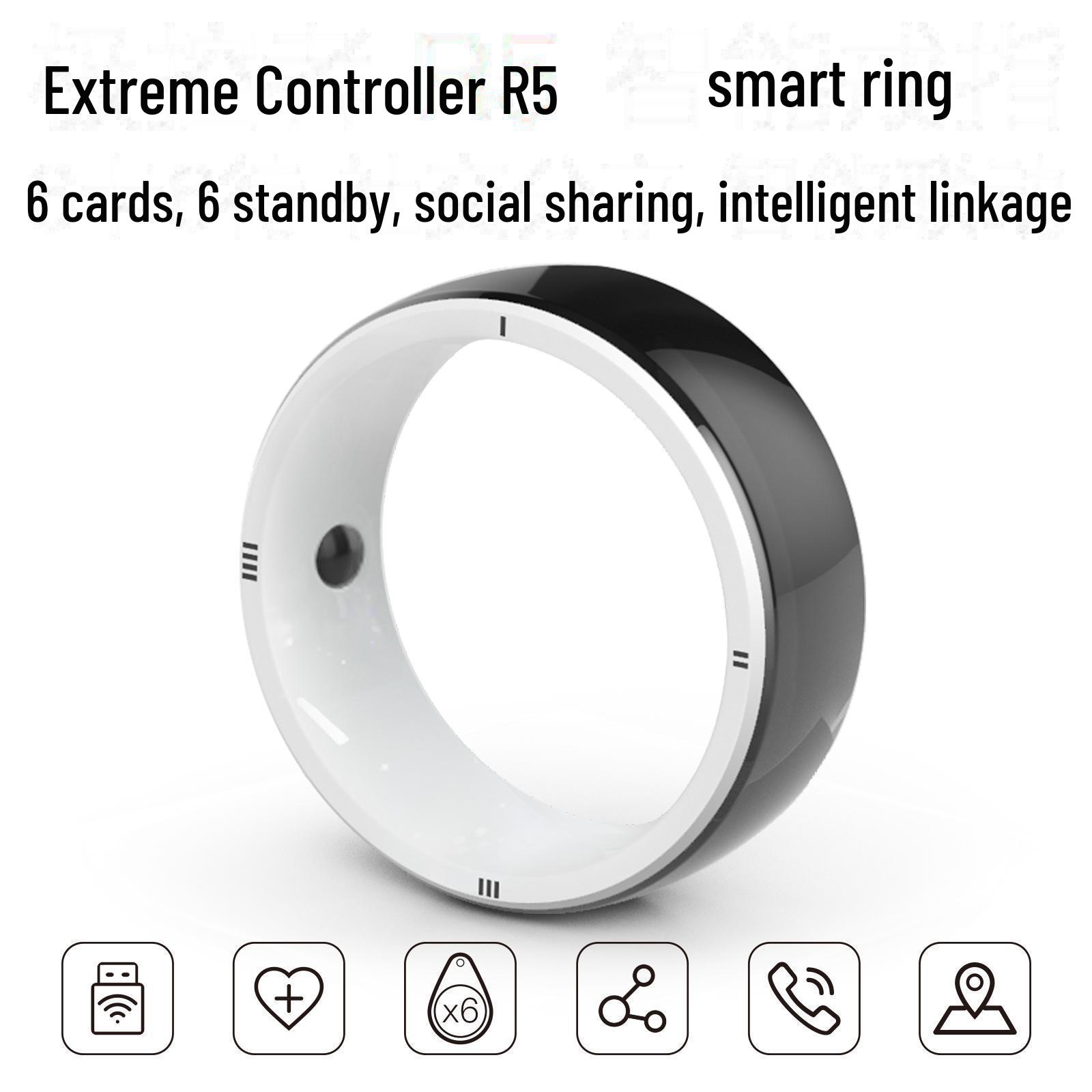 

R5 Smart Ring Watch: USB Charged, GPS Tracking, Perfect for U8 Students