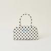 Polka vita bag / white