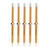 Wooden Threaded Focus Pencil Fidget Screw Nut Writing Tool for Kids Adults Stress Relief Anxiety Toy for School Office Travel