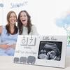 Sonogram Picture Frame, Ultrasound Photo Frame with Baby Countdown Weeks Baby Announcement Nursery Decor Gift for Pregnant Women
