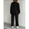 Women's clothing, thread, jacquard, long pants, casual, two-piece set, suit, women's