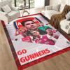 Arsenal Floor Mat Design for Foyer Entryway Decorate room Hallway Antislip Carpet Office home decor Luxury Gift for Birthday, Christmas, Wedding