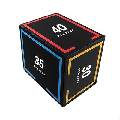 3 In 1 Plyometric Jump Box Jumping Agility Conditioning Strength Training