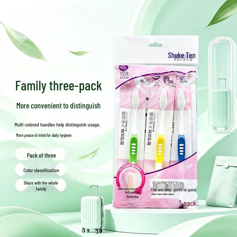 Saky Soft Bristle Family Pack Toothbrush