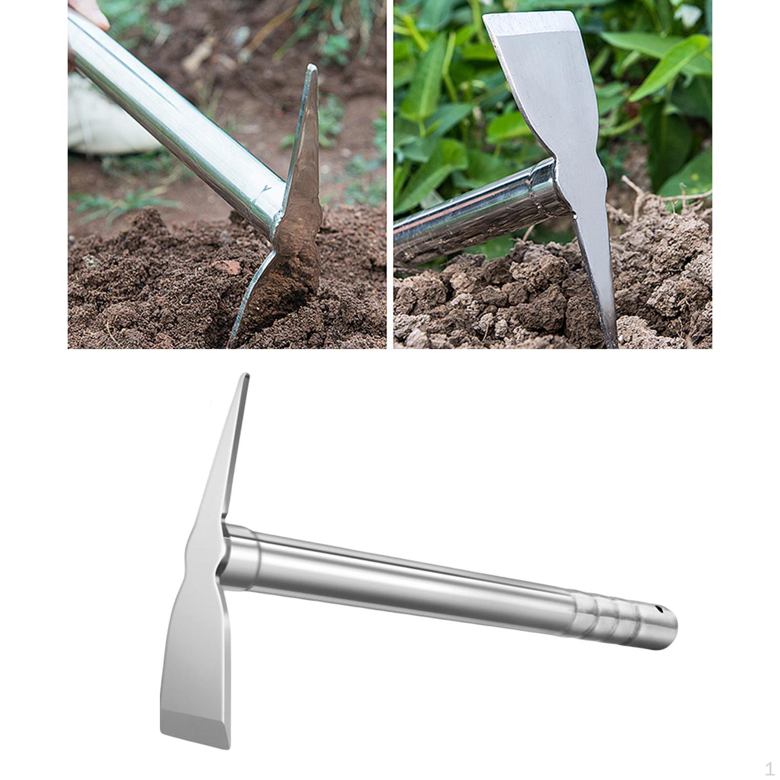 Эргономичная садовая мотыга из нержавеющей стали - Эффективный инструмент для посадки и прополки C