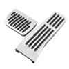 Brake Pedal Accelerator Pad Kit Aluminum Alloy Rubber Nonslip Replacement for Mazda 3 AXELA