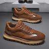 Men's shoes new blue sports shoes men's trend platform casual shoes dad shoes