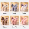 Outdoor Bowknot Warm Earmuffs Plush Foldable Ear Muffs Cute Winter Ear Warmers  for Women