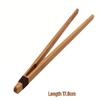 High-Temp Resistant Bamboo Tea Tongs - Portable Travel Tea Set Tweezers & Anti-Scald Cup Clips