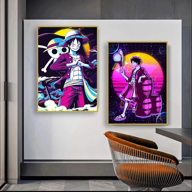 Japan Anime Canvas Painting Character Poster Wall Art Prints and Pictures  Mural Home Children's Room Decoration No Frame