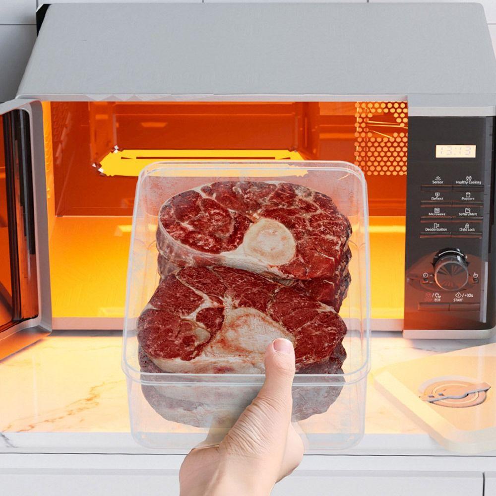 Antibacterial Frozen Organizer Fruit Meat Vegetable Fresh-keeping Box Refrigerator Storage Box