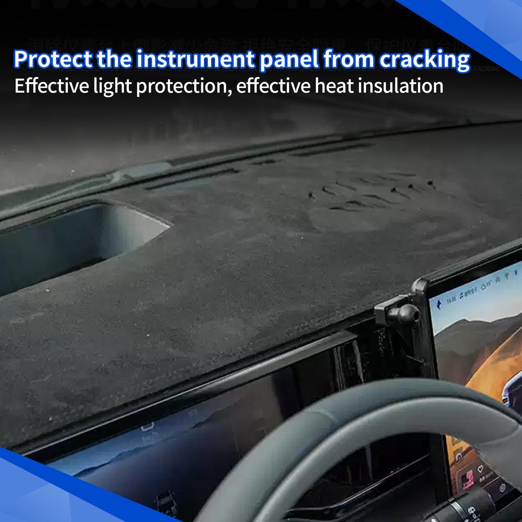 For BYD Leopard 5 2025+ Central Control Instrument Panel Sunshade Pad Sun Protection Insulation Pad Car Interior Accessories