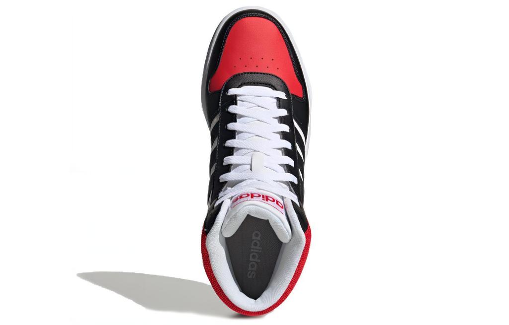 adidas Hoops 2.0 Mid 'Black Red' FV2730