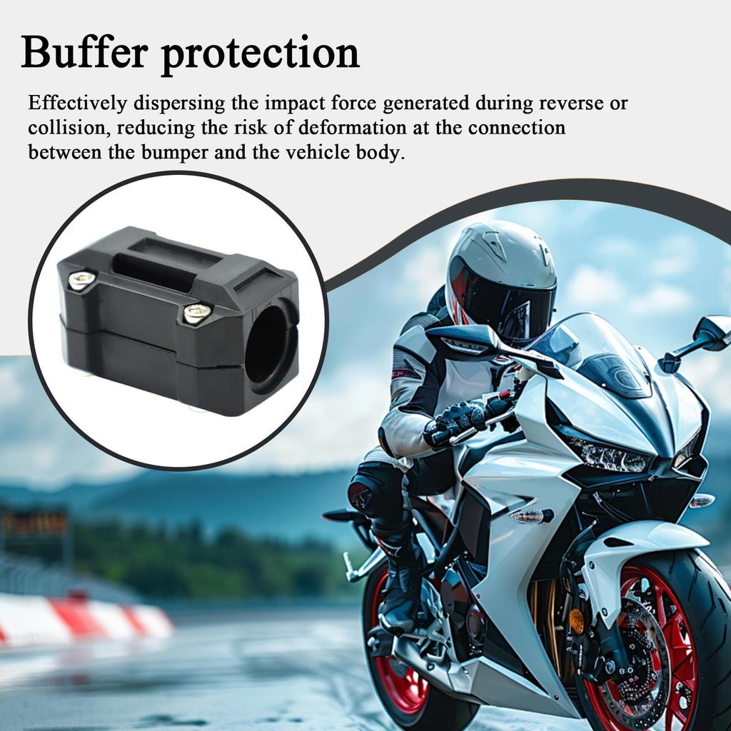 Motorcycle Bumper Guard Block Drop Protection Shield Motorcycle Engine Guard Bumper Crash Bar Protectors For Safety Protection