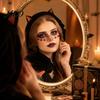 Creative Makeup for Holiday Performances Halloween Tattoo Stickers, Temporary Face Decals Party Makeup, Water Transfer Paper Tattoos Festivals