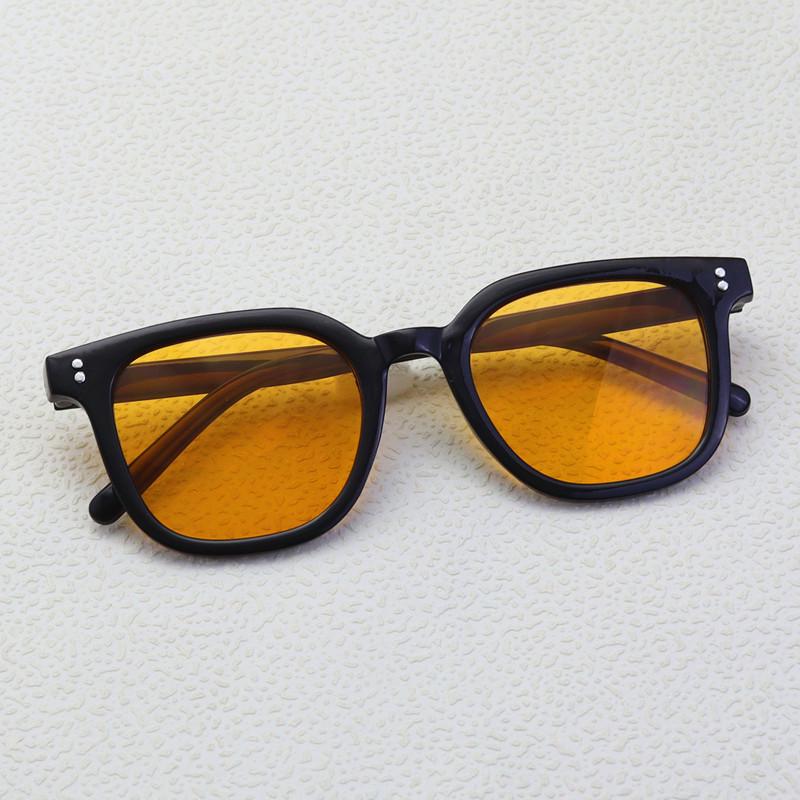 Desirable Large Frame Blush Sunglasses with Makeup Effect, UV Protection