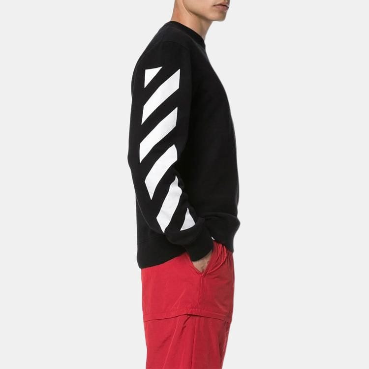 OFF WHITE FW19 Sweatshirt Men's Black OMBA025E19E300061088