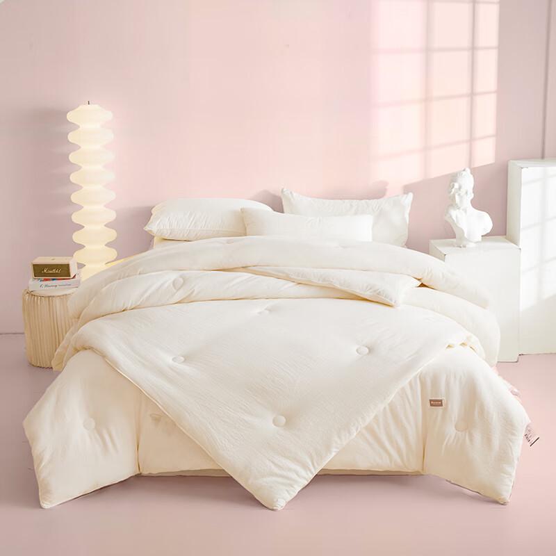 All-Season Dual-Layer Polyester Fiber Duvet Set
