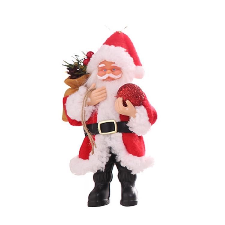 Santa Claus Decorations Mini Hanging Santa for Tabletop Christmas Trees 1