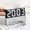 Dual Alarm Voice Control Digital Alarm Clock Adjustable Desktop Clock  Living Room