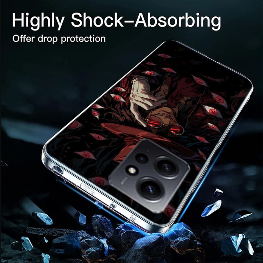 Alucard Helsing Phone Case For Redmi 12 13C 12C 15C 9 10 10C Note 13 Pro Plus 14 15 Pro 9T 9C 9A TPU Soft Cover Clear Cell Cases
