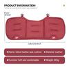 For Volkswagen VW Car Velour Cushion Breathable Back Seat Cushion Seat Cover GTI Tiguan Passat B5 B6 B7 CC Jetta MK5 MK6 Polo ze2