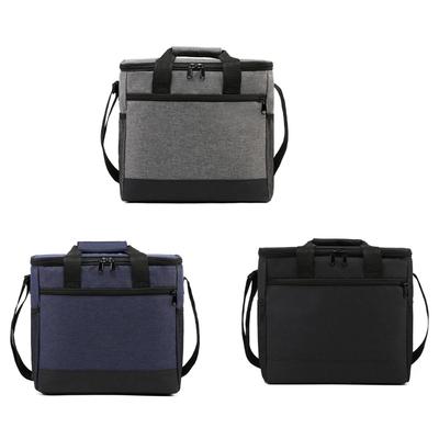 BBQ Coolers Bag with Liners Insulated Picnics Lunch Bag Tableware Handbag Soft-Sided Cooling Bag for Camping Outdoor