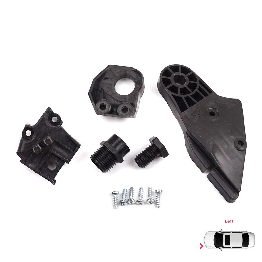 EHL514 Headlight Holder Mount Repair Bracket Tab Set Left Side for Mercedes C Class W204 S204 C204 2007-2014 CL203 A2048201114
