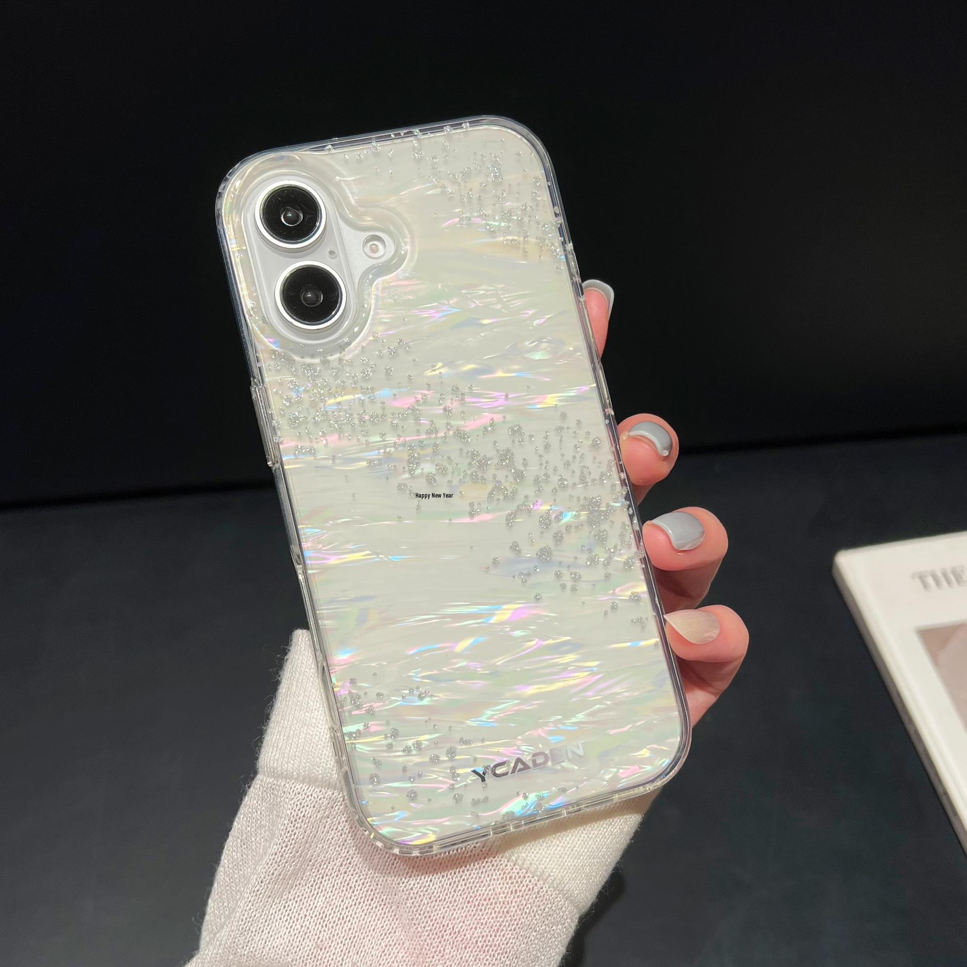 

Starry Sky Gradient Glitter Phone Case for iPhone 17 Pro Max and 16 - Drop-Proof and Protective iPhone 14 Pro Max