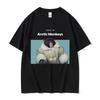 Lustiges Arktischer Affe Muster Herren Persönlichkeit Street Style Hip Hop Retro Punk Kleidung T-Shirt Lässig Damen T-Shirt Oberteile