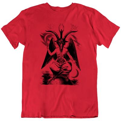 Baphomet Deit Satanic Goat of Mendes Wicca Knights Templar T Shirt Tee Gift New