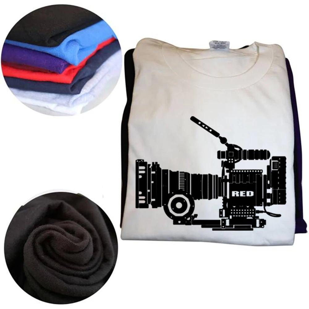 Funny Filmmaker Videographers T Shirts Graphic Cotton Streetwear Short Sleeve Photographer Grandpa Daddy Father Day's T-shirt