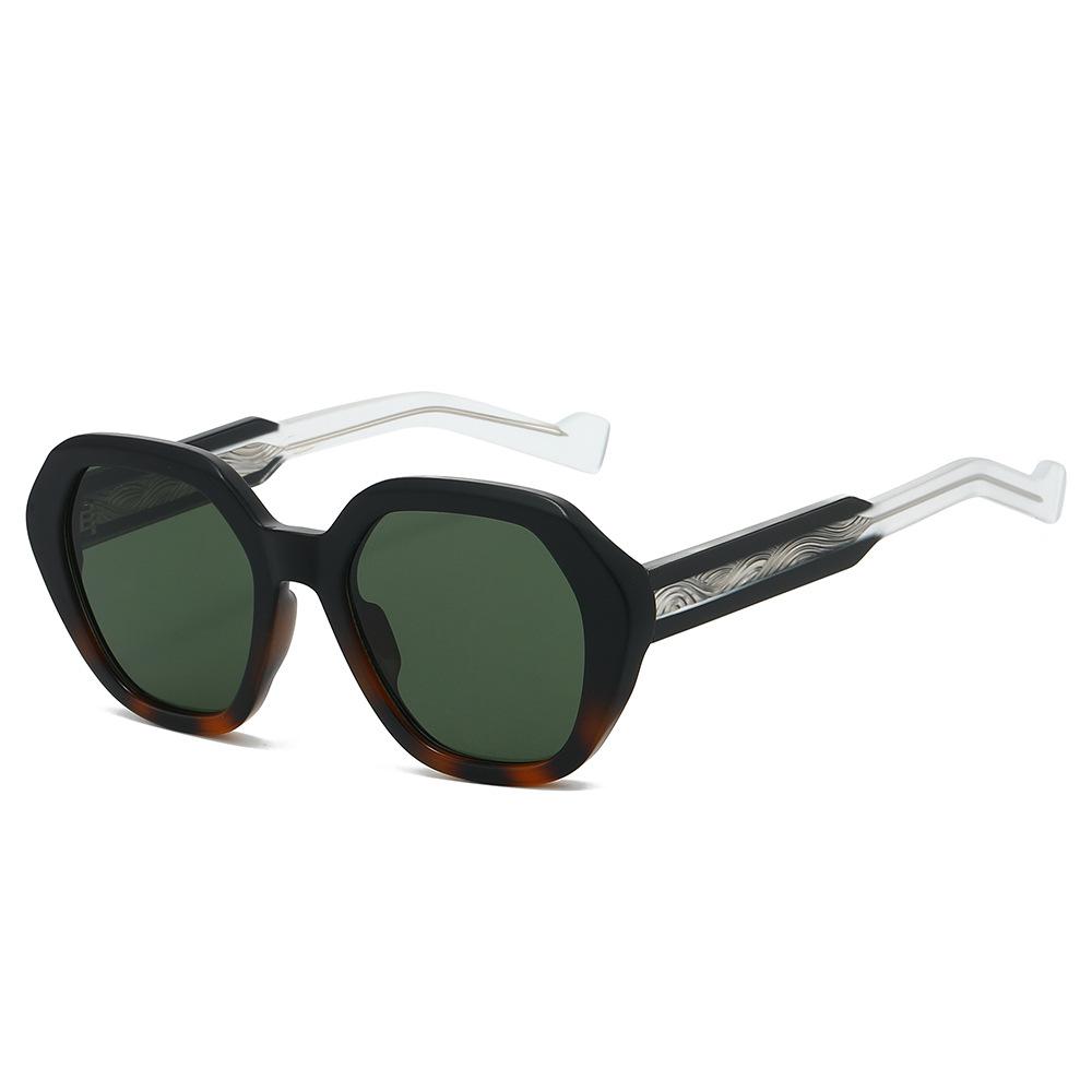 

Fashion Hexagon Sunglasses Women Luxury Brand Quality Metal Core UV400 Daily Sun Shades Travel Beach Eywear