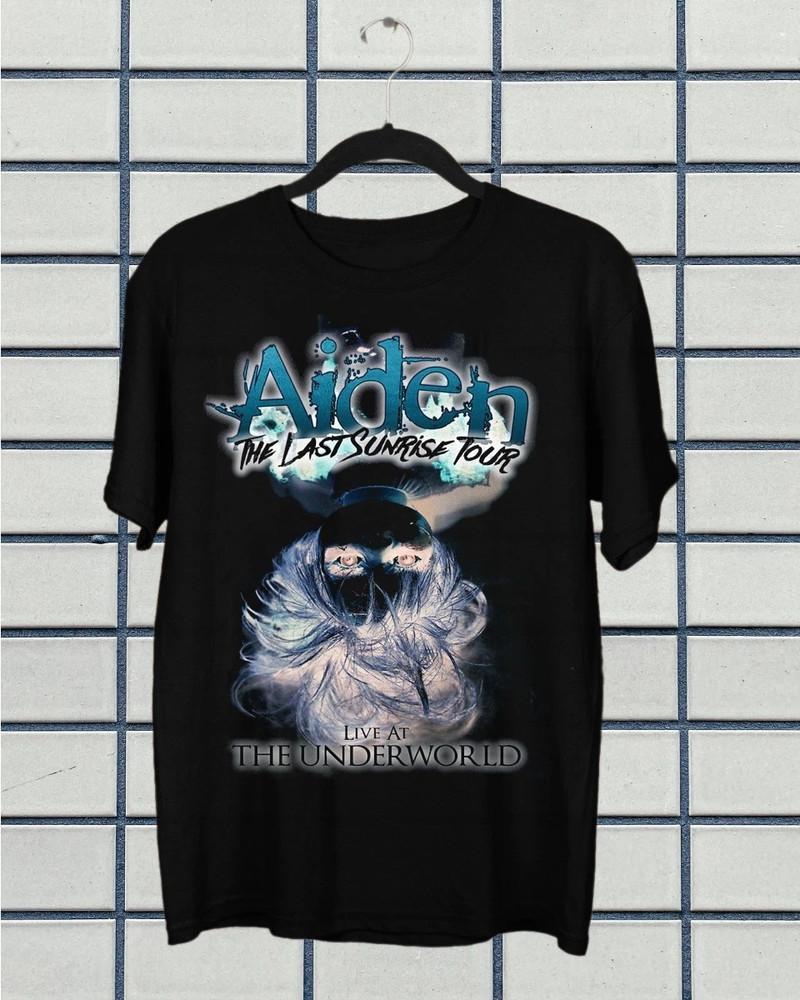 

NEW Aiden Band Tour Gift For Fans Black Cotton S-5XL T Shirt BT759 Unisex T-Shirt XXXL