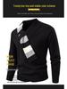 2025 Men's Plus Size Warm Christmas Knit Sweater: Thick Winter Casual Fashion Top