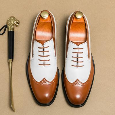 Mode High-End Marke Brogue Schuhe Herren Echtleder Schuhe Formelle Kleidung Konferenz Business Schuhe Party Herrenschuhe