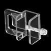 6 Pieces Fish Tank Screen Net Holder Bracket Landscape Net Mounting Holder Multifunctional Transparent Acrylic Bracket