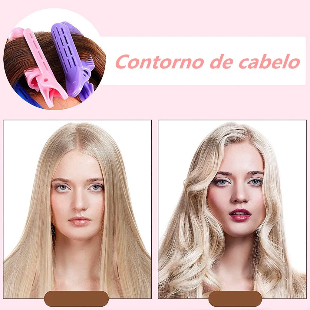 It's a curling iron for fluffy and curly hair