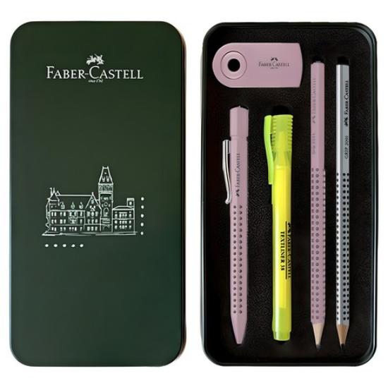 

K-Fancy Faber-Castell Grip Механический карандаш Подарочный набор – Разные цвета, Подарочная коробка премиум-канцелярии (1 комплект)