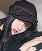 ILLIGO Fleur Ruffle Hunting Cap Black